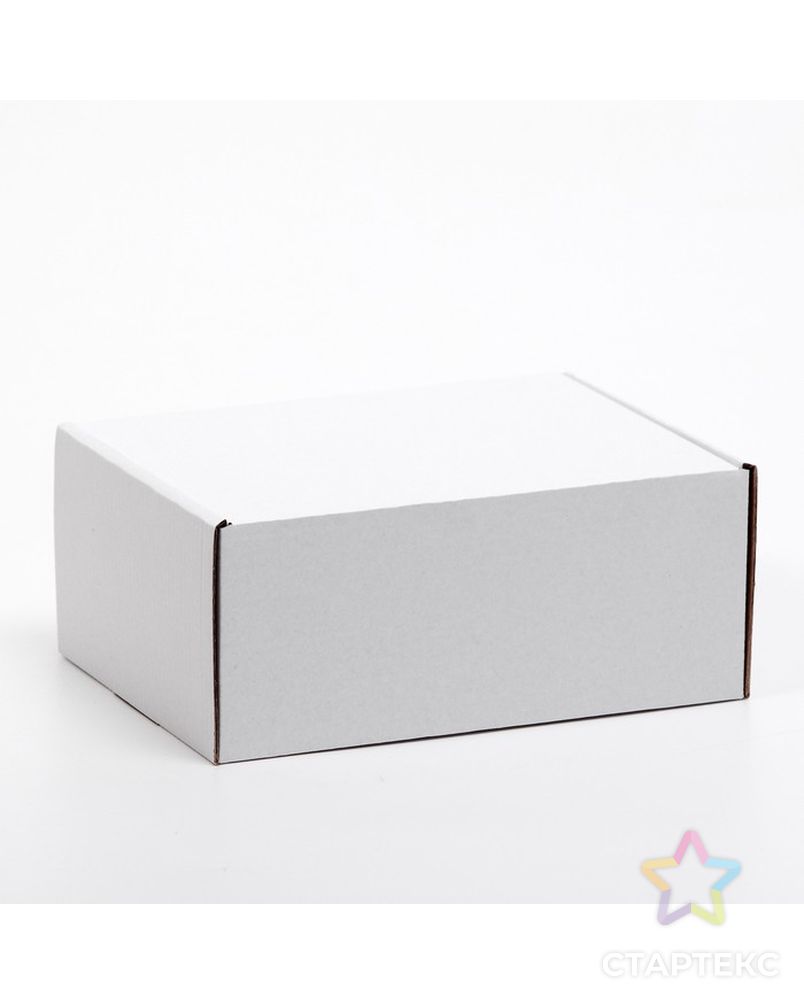 Коробка самосборная, белая, 23 х 17 х 10 см, арт. СМЛ-215746-1-СМЛ0007620642 1
