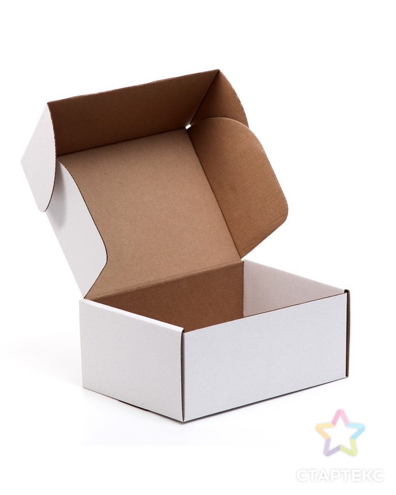 Коробка самосборная, белая, 23 х 17 х 10 см, арт. СМЛ-215746-1-СМЛ0007620642 2