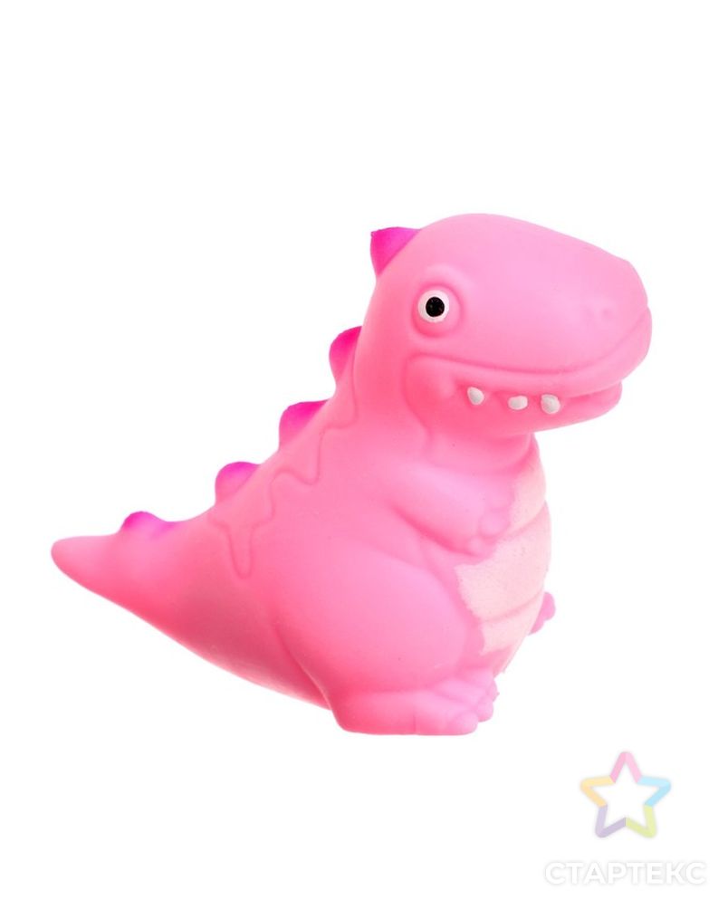 Мялка "Динозавр" с пастой, цвета МИКС арт. СМЛ-228029-1-СМЛ0007642338 1
