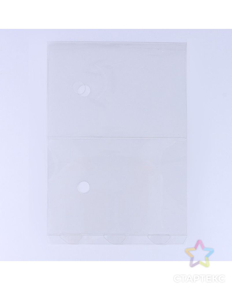 Коробка для цветов с вазой и PVC окнами складная «Серая», 16 х 23 х 16 см арт. СМЛ-221684-1-СМЛ0007647587 4