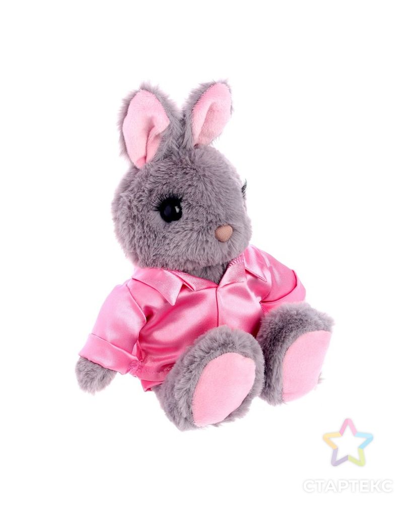 Мягкая игрушка Зайка в пижаме, цвет розовый арт. СМЛ-220678-1-СМЛ0007671739 5