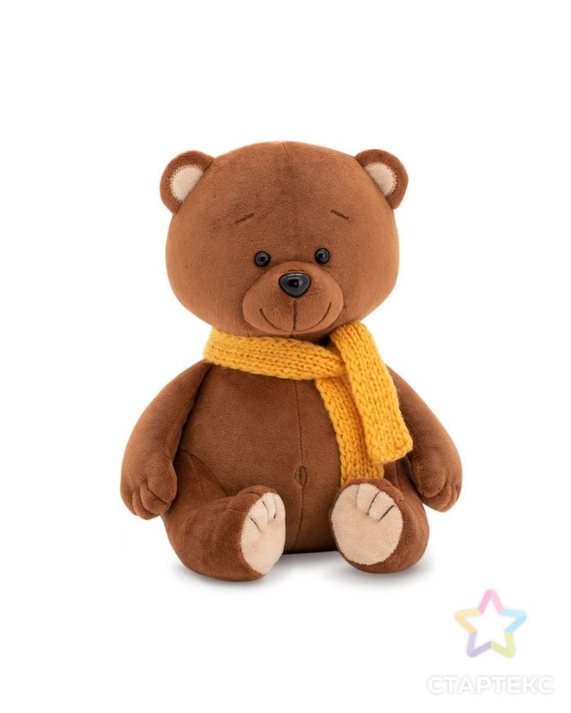 Мягкая игрушка "Медведь Маффин" шоколадный, 20 см MC2381/20 арт. СМЛ-220755-1-СМЛ0007691441 1