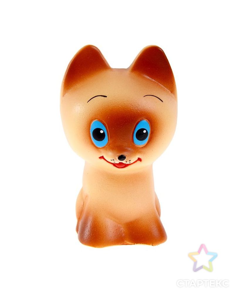 Резиновая игрушка «Котёнок Тошка», МИКС арт. СМЛ-102497-1-СМЛ0000784785 1