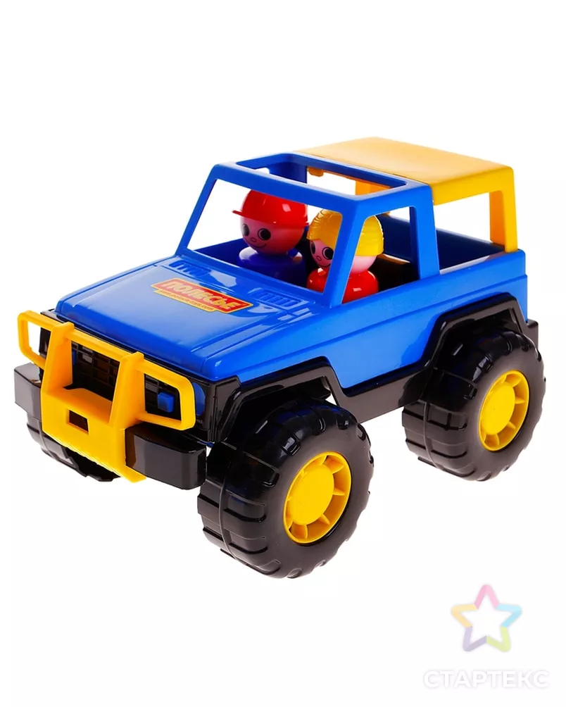 Автомобиль-джип «Вояж», цвета МИКС арт. СМЛ-102592-1-СМЛ0000797382 - рис. 1