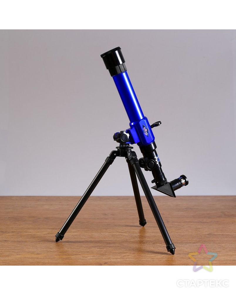 Набор обучающий "Опыт": телескоп настольный , сменные линзы 20х/ 30х/ 40х, микроскоп 100х/ 200х/ 450х, инструменты для исследования арт. СМЛ-102601-1-СМЛ0000801616 2