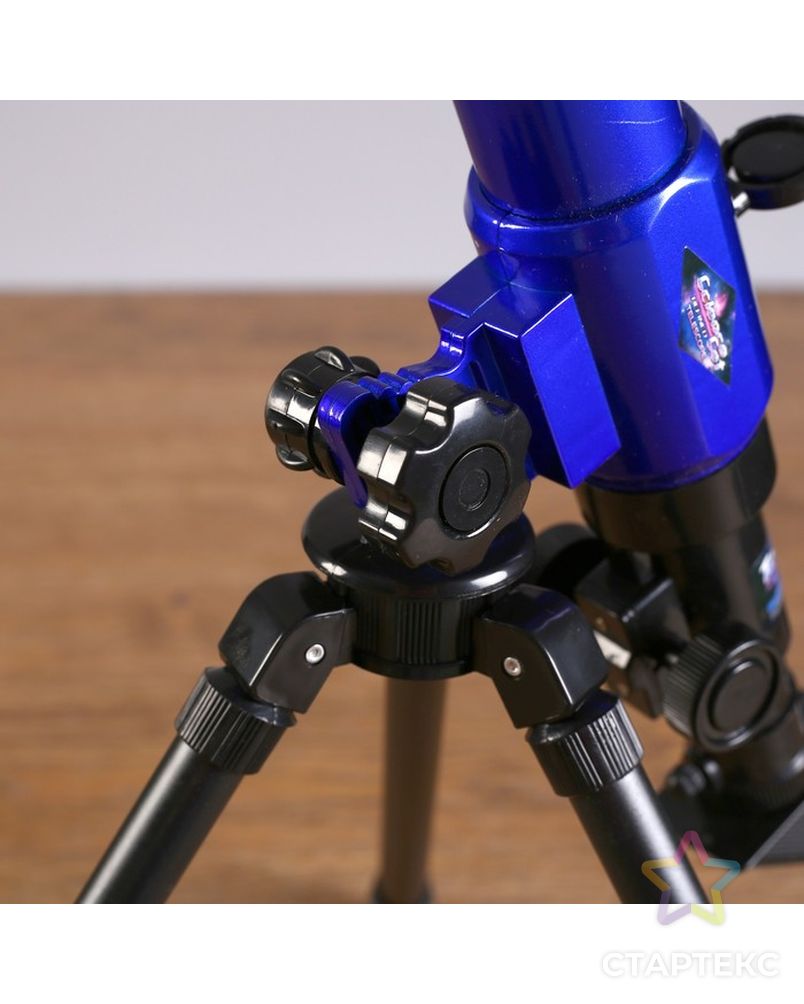 Набор обучающий "Опыт": телескоп настольный , сменные линзы 20х/ 30х/ 40х, микроскоп 100х/ 200х/ 450х, инструменты для исследования арт. СМЛ-102601-1-СМЛ0000801616 5