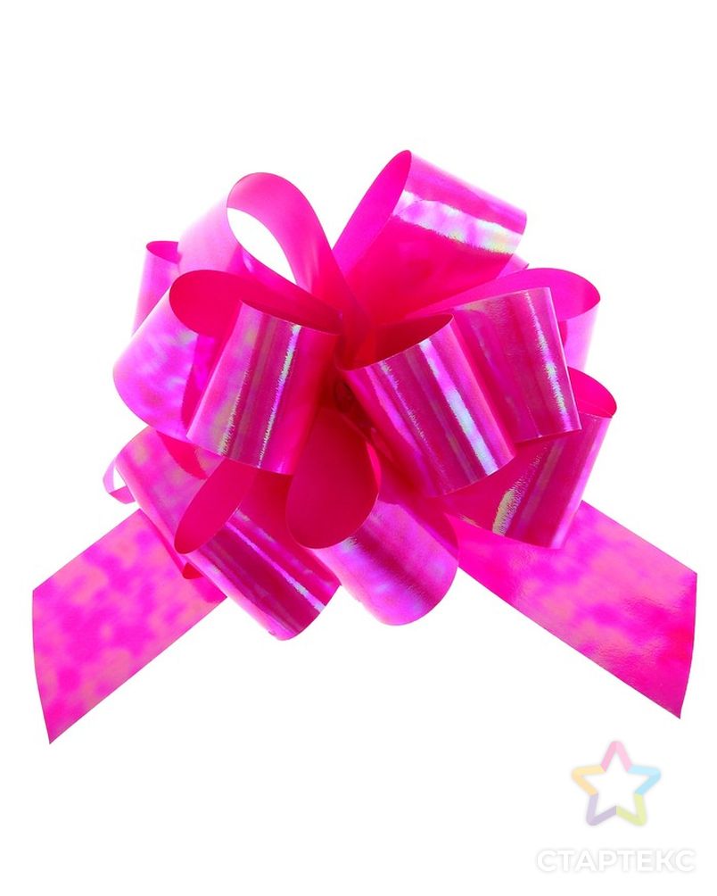 Бант-шар №3 перламутровый, цвет розовый арт. СМЛ-102638-1-СМЛ0000817787 1