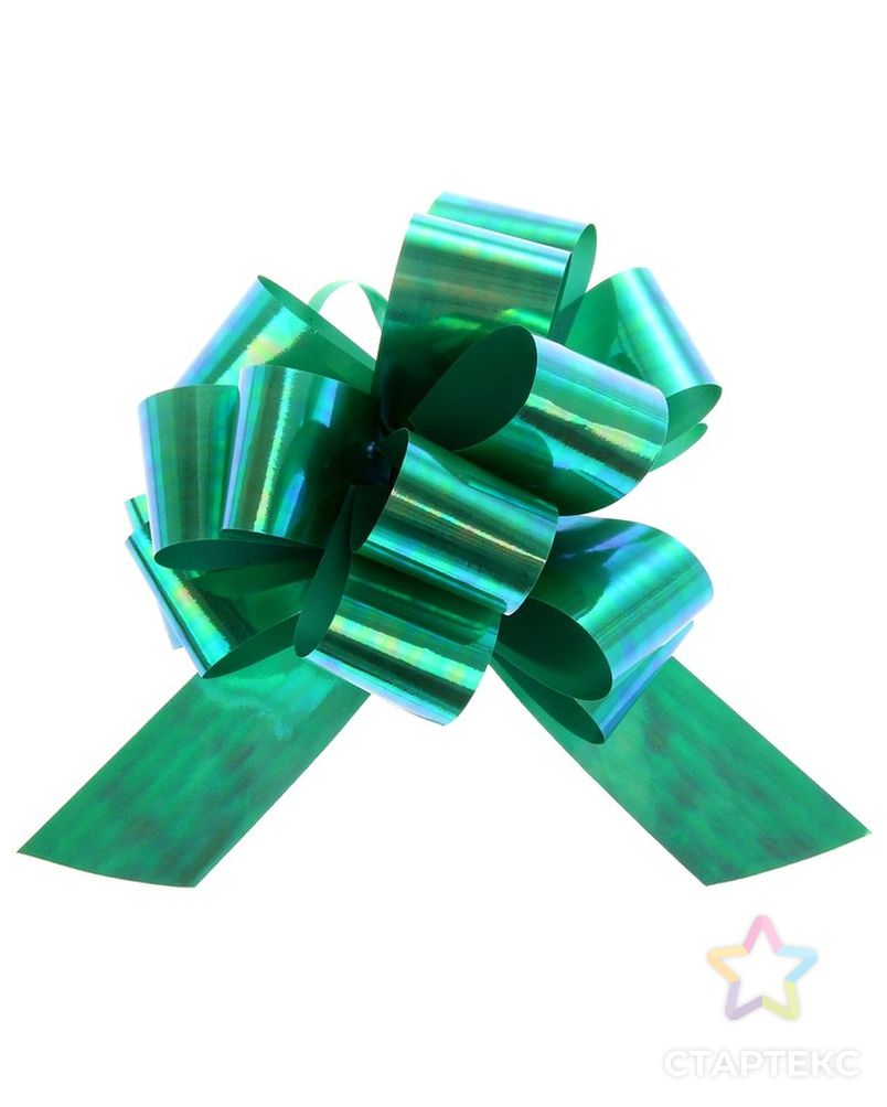 Бант-шар №3 перламутровый, цвет зелёный арт. СМЛ-102640-1-СМЛ0000817789 1