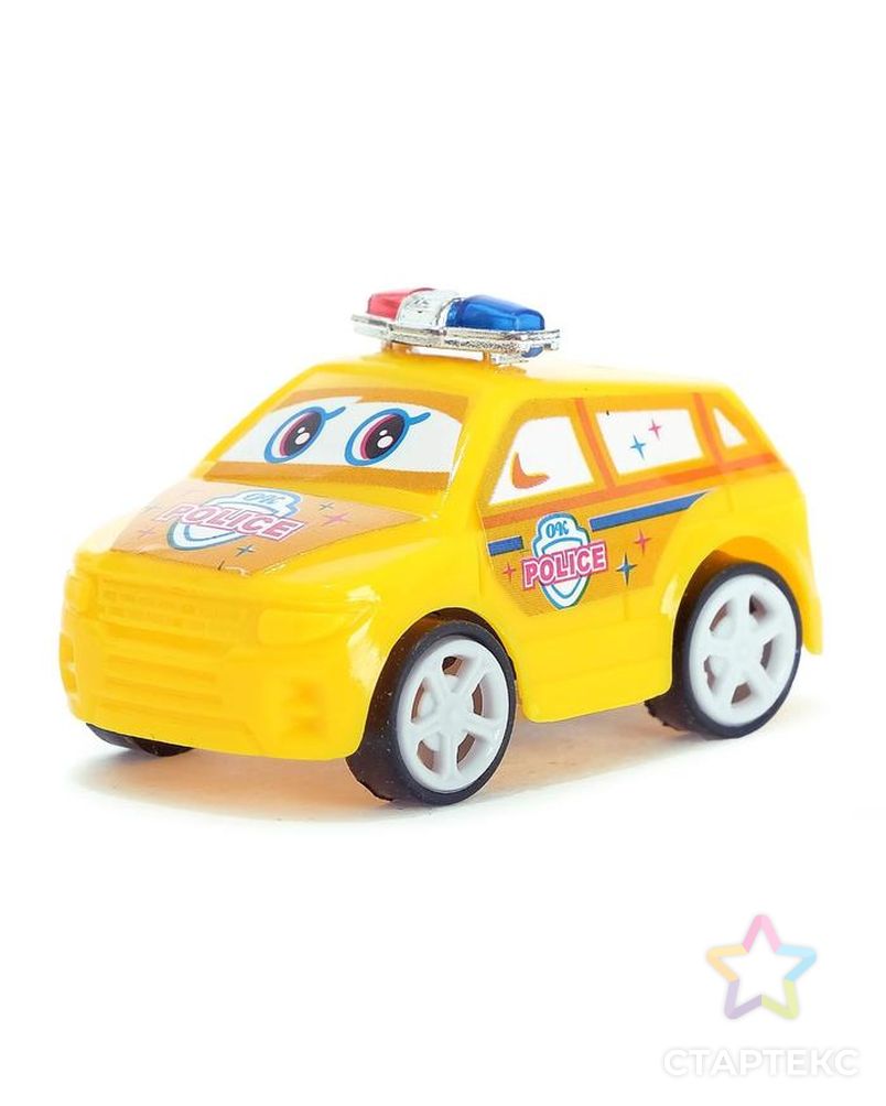 Машина инерционная «Полиция», цвета МИКС арт. СМЛ-102756-1-СМЛ0000840205 4