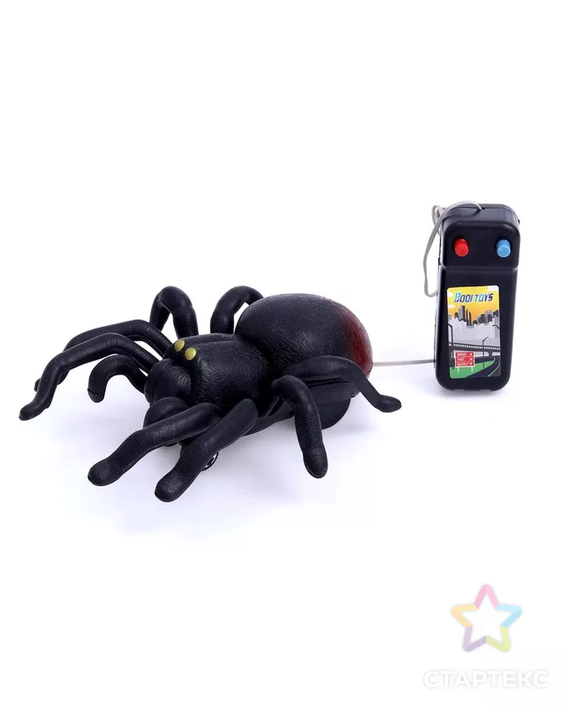 Животное «Паук», на дистанционном управлении, работает от батареек, цвета МИКС арт. СМЛ-102951-1-СМЛ0000867435 - рис. 3