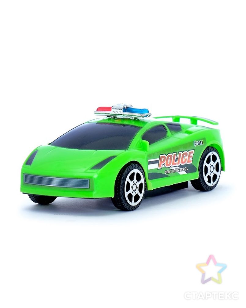 Машина инерционная «Полицейский болид», цвета МИКС арт. СМЛ-102956-1-СМЛ0000867471 5