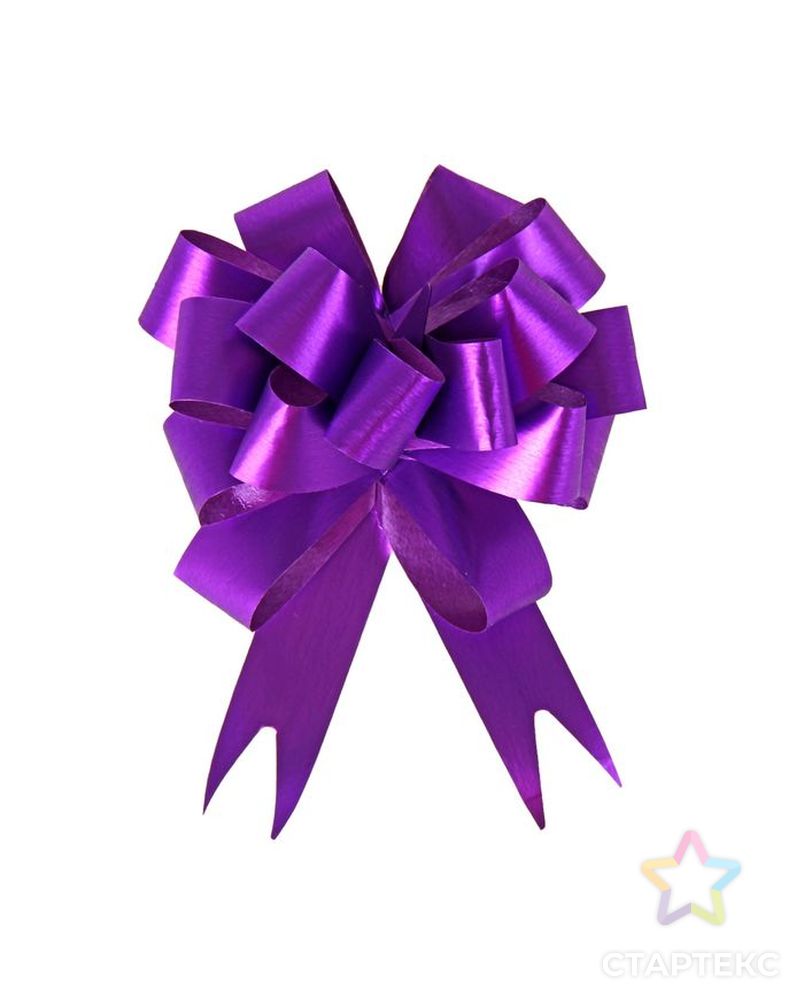 Бант-шар № 1,8 "Классика", цвет фиолетовый арт. СМЛ-95620-1-СМЛ0000893007 1