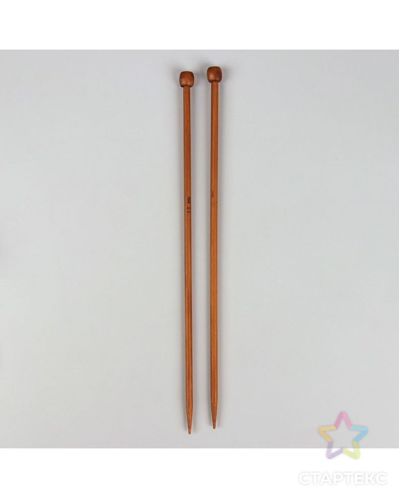 Спицы для вязания, прямые, d = 7 мм, 25 см арт. СМЛ-19615-2-СМЛ0971333 3