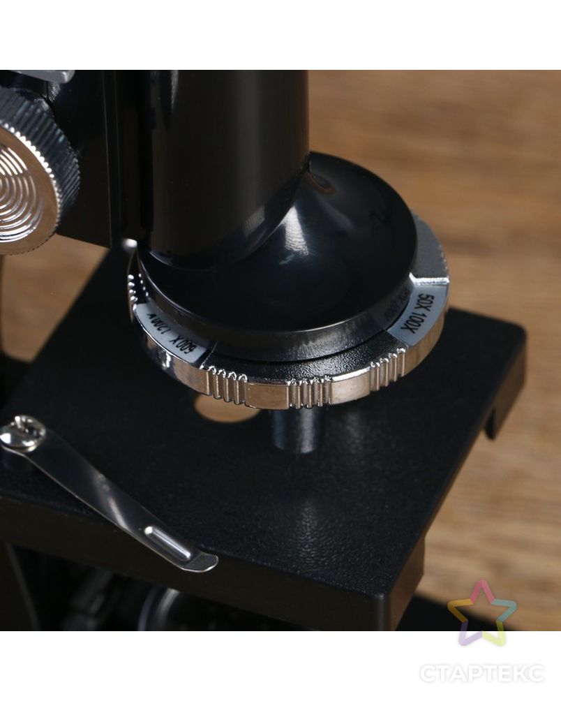 Микроскоп с проектором "Наука", кратность увеличения 50-1200х, с подсветкой, арт. СМЛ-103607-1-СМЛ0000976302 4