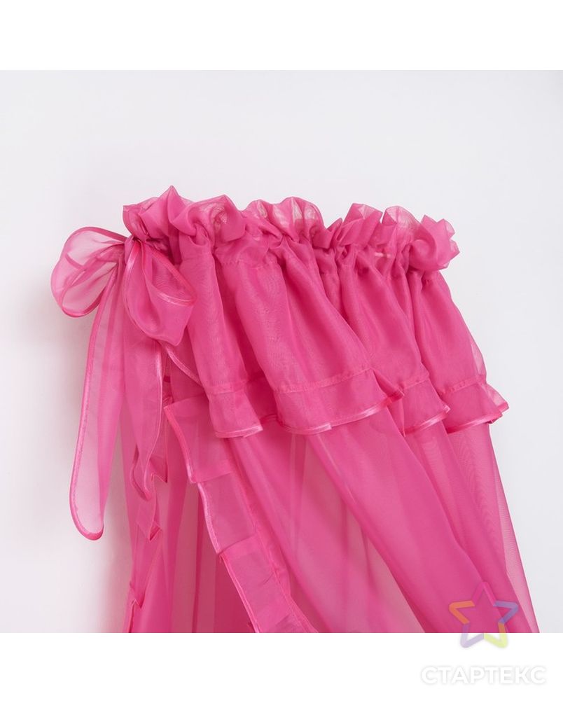 Заказать Балдахин однотонный, 150х300 см, цвет ярко-розовый арт. СМЛ-29551-1-СМЛ0988162 в Новосибирске