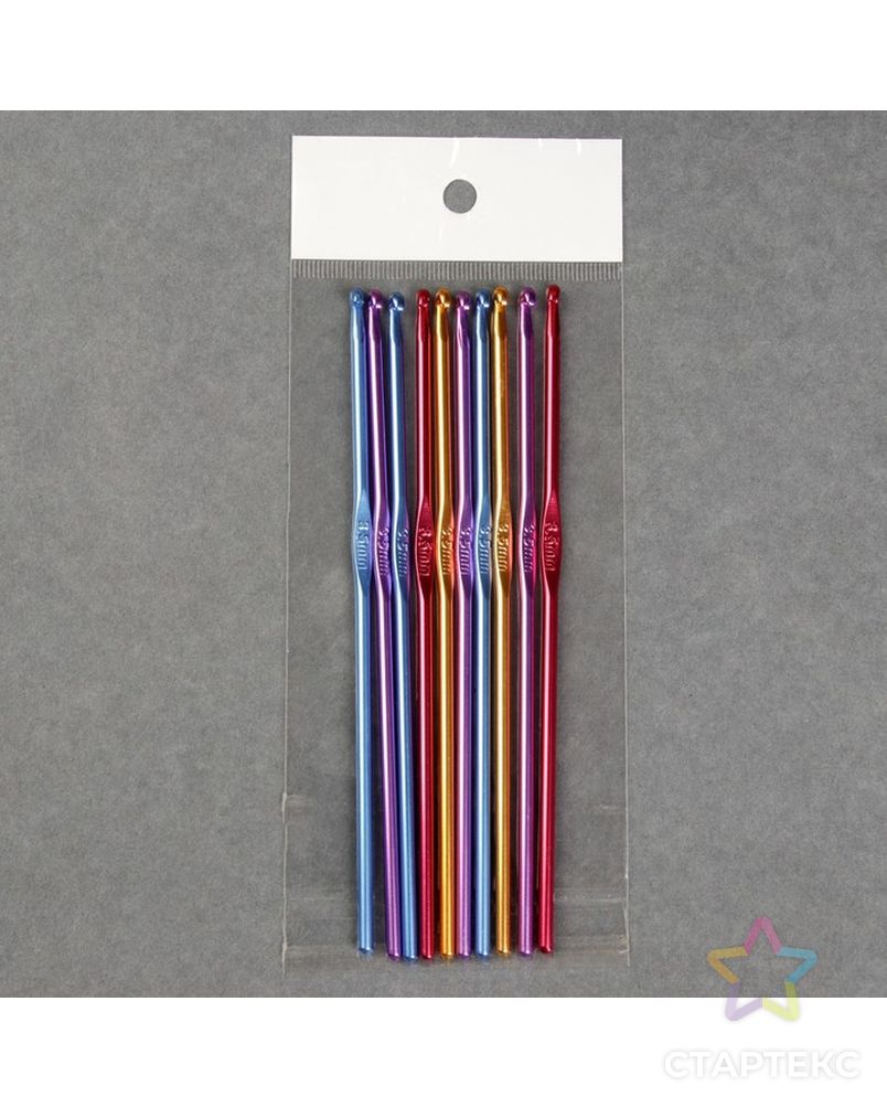 Крючок для вязания, d = 10 мм, 15 см арт. СМЛ-19627-9-СМЛ0997858 5