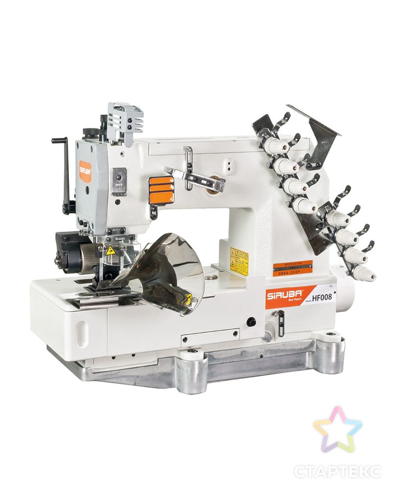 Промышленная швейная машина Siruba HF008A-0664-254P/PMP/JD/B530/DVH арт. ТМ-5848-1-ТМ0798129 1