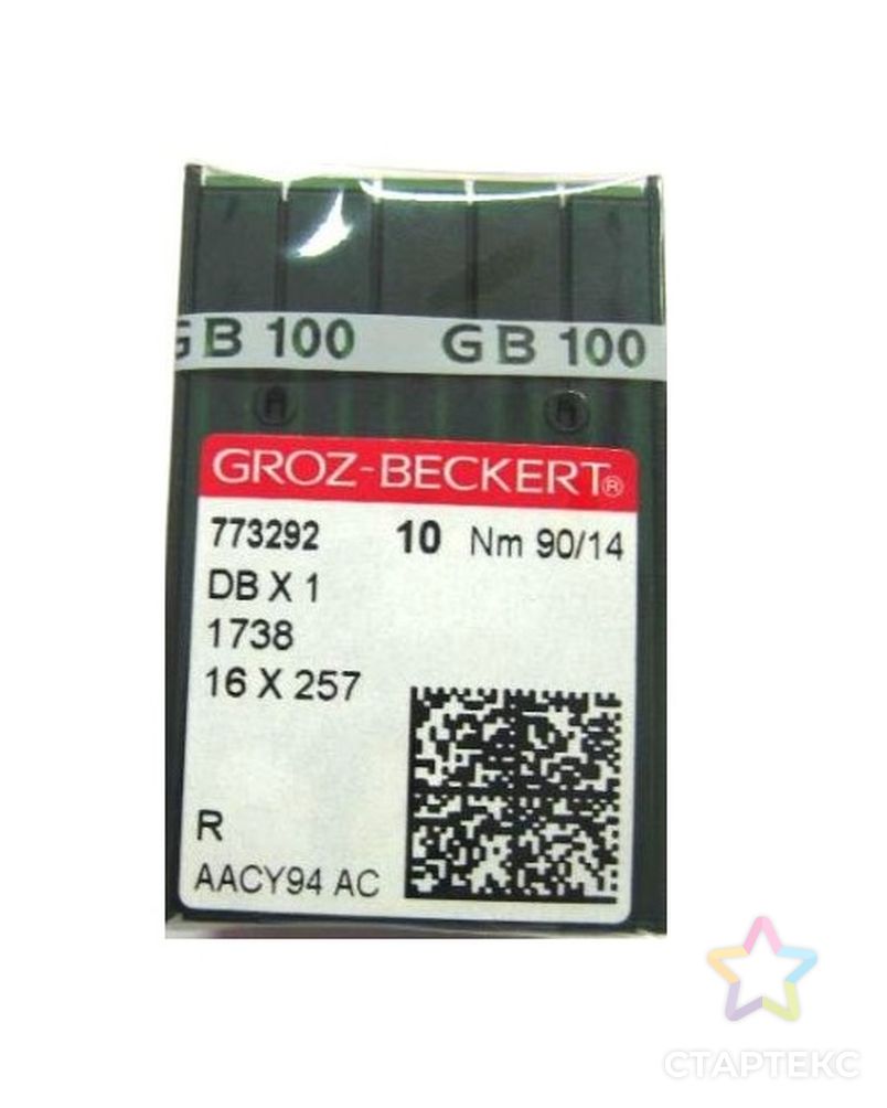 Игла Groz-beckert DBx1 № 65/9 арт. ТМ-6252-1-ТМ-0014917 1