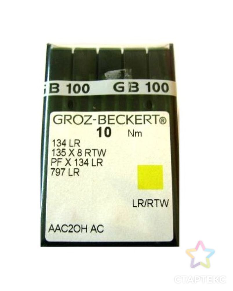 Игла Groz-beckert DPx5LR (134LR) № 80/12 арт. ТМ-6287-1-ТМ-0015300 1