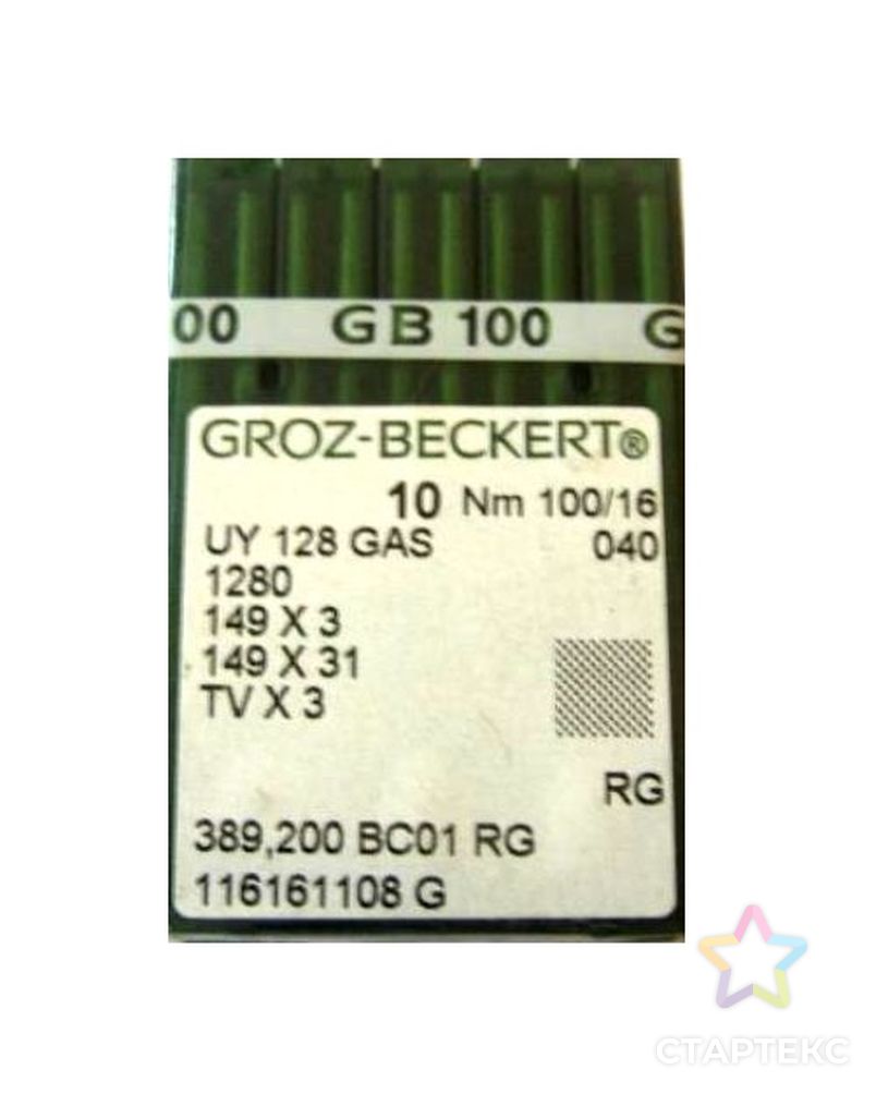 Игла Groz-Beckert UYx128 GAS № 110/18 арт. ТМ-6432-1-ТМ-0017418 1