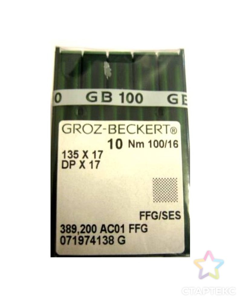 Игла Groz-beckert DPx17 FFG/SES № 110/18 арт. ТМ-6558-1-ТМ-0019947 1