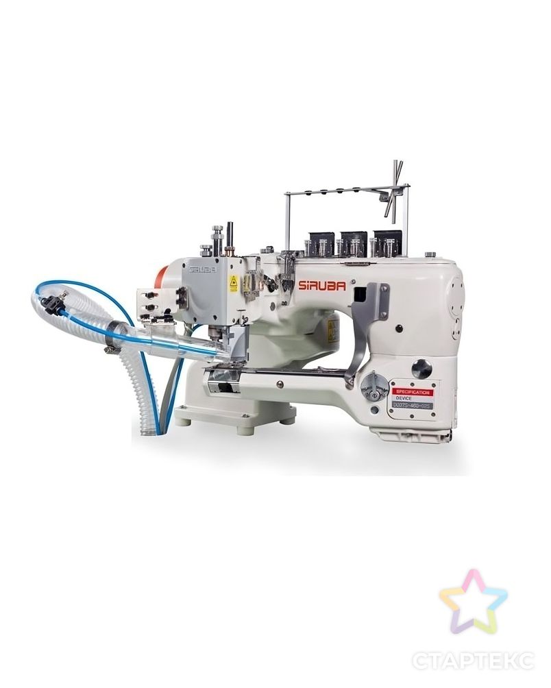 Промышленная швейная машина Siruba D007S-460-02H-ET/AW1 (серводвигатель) (флэтлок) арт. ТМ-6778-1-ТМ-0022538 1