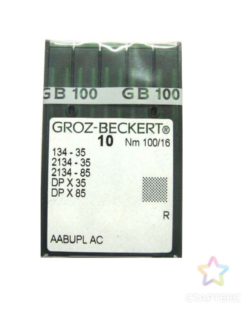Игла Groz-Beckert DPx35 (134x35) № 70/10 арт. ТМ-6860-1-ТМ-0024319 1