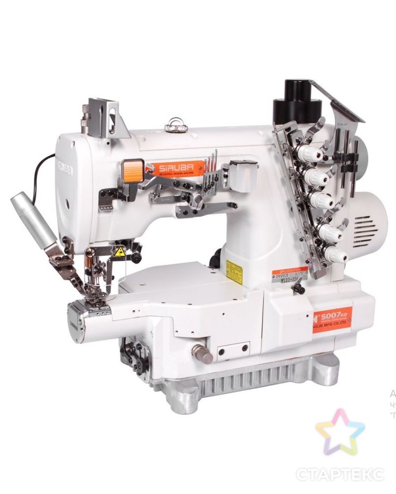 Промышленная швейная машина Siruba S007KD-W122-356/PCH-3M/UTX (серводвигатель) арт. ТМ-7199-1-ТМ-0029312 1