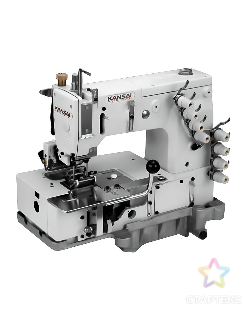 Промышленная швейная машина Kansai DLR1509SPF 1/8-1/8-1-1/8-1/8 (6 игольная поясная для тяж. мат.) арт. ТМ-7554-1-ТМ-0004883 1