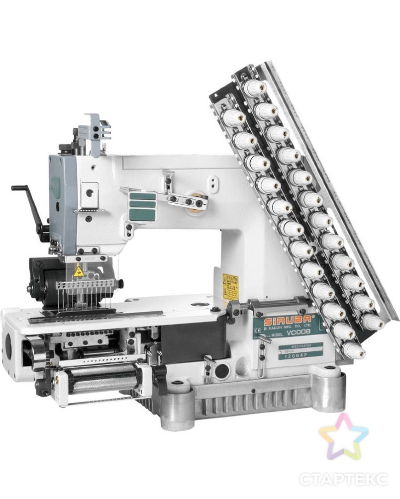 Промышленная швейная машина Siruba VC008-12064P/DVU/VWLC арт. ТМ-7657-1-ТМ-0052590 1