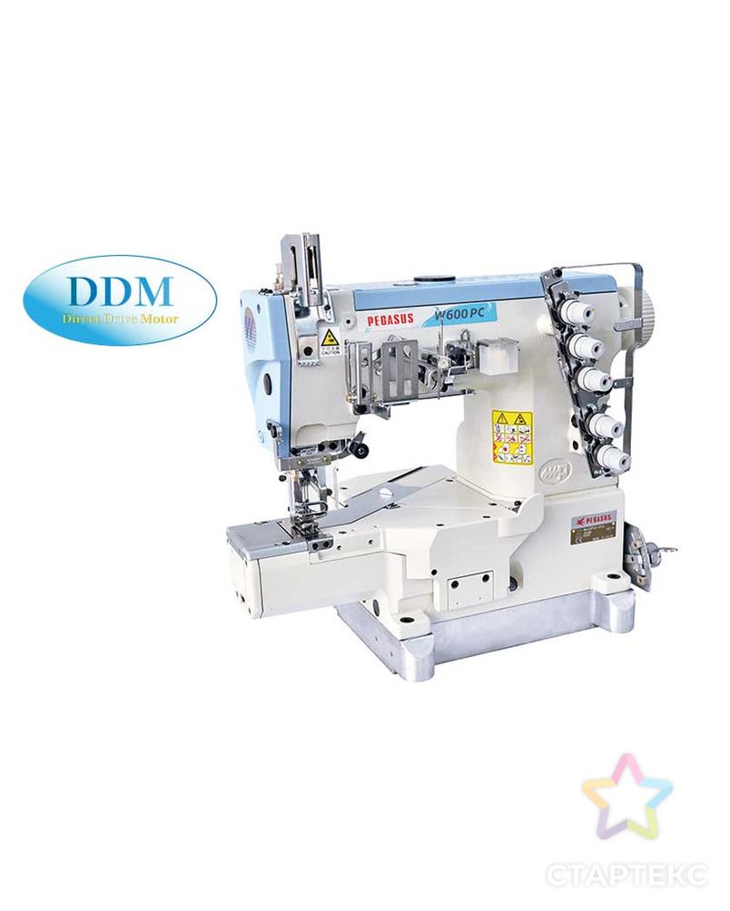 Промышленная швейная машина PEGASUS W662PCH-01GX356BS/UT4M/D332/Z054 арт. ТМ-7791-1-ТМ-0059749 1
