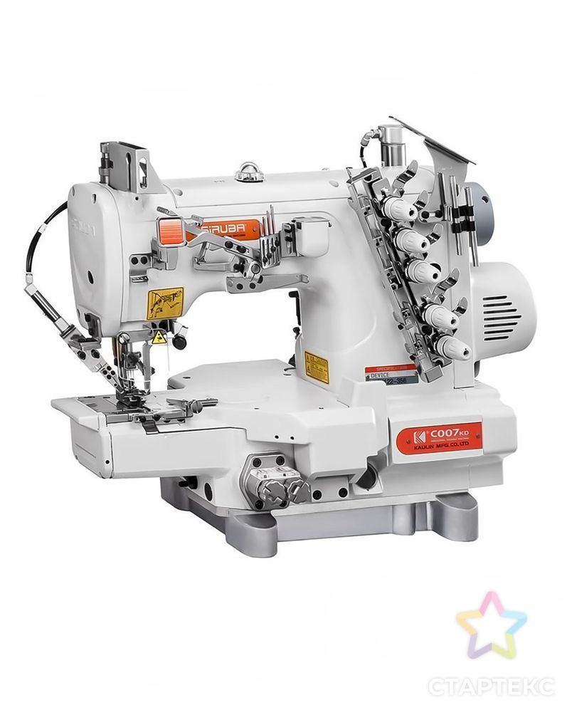 Промышленная швейная машина Siruba C007KD-W822-356/CRL/CHP/UTP/CL/RL (серводвигатель) арт. ТМ-7847-1-ТМ-0062481 1